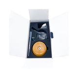 Amrita Court Nebuliser Glass Diffuser Wooden Base Celeste