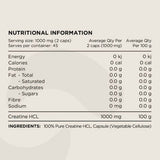 Switch Nutrition Creatine 100% Pure HCL 90 caps