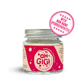 Oh Gigi Tooth Powder Fruity Brush + Hydroxyapatite Refillable Jar 40g
