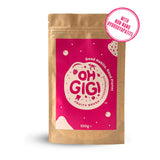 Oh Gigi Tooth Powder Fruity Brush + Hydroxyapatite Refill 100g