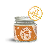 Oh Gigi Tooth Powder Native Brush + Hydroxyapatite Refillable Jar 40g