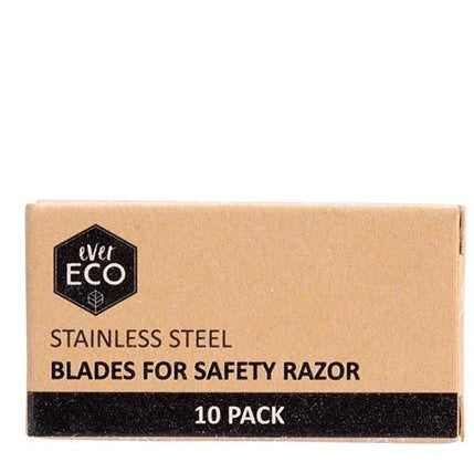 Ever Eco Safety Razor Stainless Steel Replacement Blades10 pack