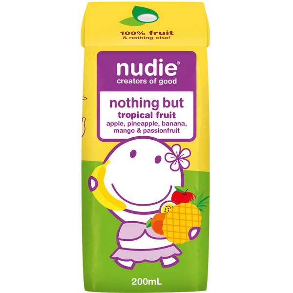 Nudie Nothing But Tropical Fruit Juice 200ml (past BB Date)