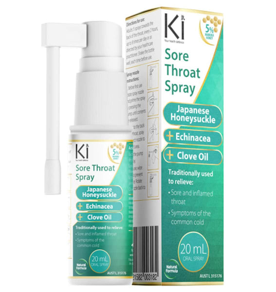 Ki Sore Throat Spray Martin & Pleasance 20ml