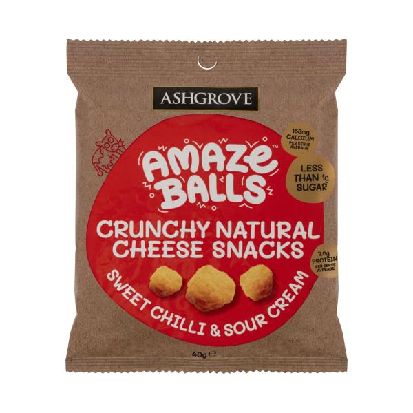 Ashgrove AmazeBalls Sweet Chilli & Sour Cream 40g
