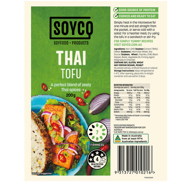 Soyco Thai Tofu 200g