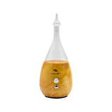 Amrita Court Nebuliser Glass Diffuser Wooden Base Celeste