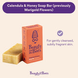 Beauty & The Bees Calendula & Honey Soap Bar 120g