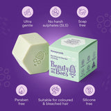 Beauty & The Bees Bee Clean Honeycomb Shampoo Bar for Oily Hair & Scalp 100g