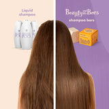 Beauty & The Bees Bee Shiny Honeycomb Shampoo Bar for Normal Hair Sampler 15g