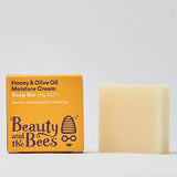 Beauty & The Bees Honey & Olive Oil Moisture Cream Soap Bar Sample 30g