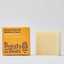Beauty & The Bees Honey & Olive Oil Moisture Cream Soap Bar Sample 30g
