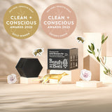 Beauty & The Bees Bee Healthy Honeycomb Scalp Scrub Shampoo Bar for Flaky Scalp 100g