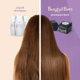 Beauty & The Bees Bee Healthy Honeycomb Scalp Scrub Shampoo Bar for Flaky Scalp 100g