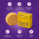 Beauty & The Bees Conditioner Bar Honey Silk Fragrance-Free for Sensitive Scalp 50g