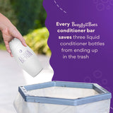 Beauty & The Bees Conditioner Bar Honey Silk Fragrance-Free for Sensitive Scalp 50g