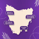 Beauty & The Bees Voodoo Activated Bamboo Charcoal Conditioner Bar for Fine or Brassy Hair & Flaky Scalp 50g