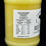 Tassie Tallow Beef Dripping Tasmanian Grass Fed 500ml