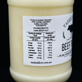 Tassie Tallow Beef Tallow Tasmanian Grass Fed 500ml