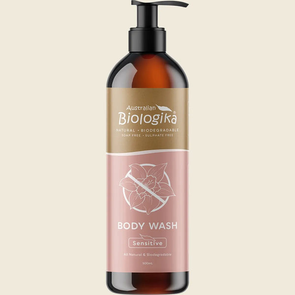 Biologika Australia Body Wash Sensitive Unscented 500ml