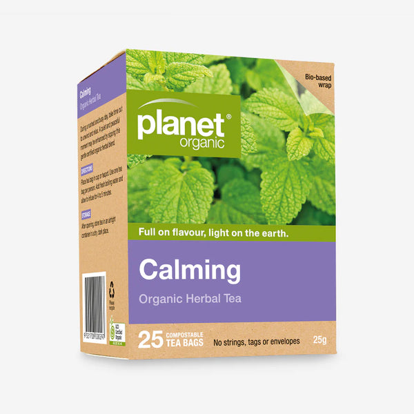 Planet Organic Herbal Tea Bags Calming 25pk