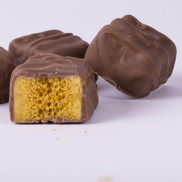 Milk Chocolate Covered Honeycomb 8 pieces (approx 125g)