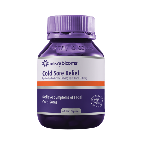 Henry Blooms Cold Sore Relief 60 caps