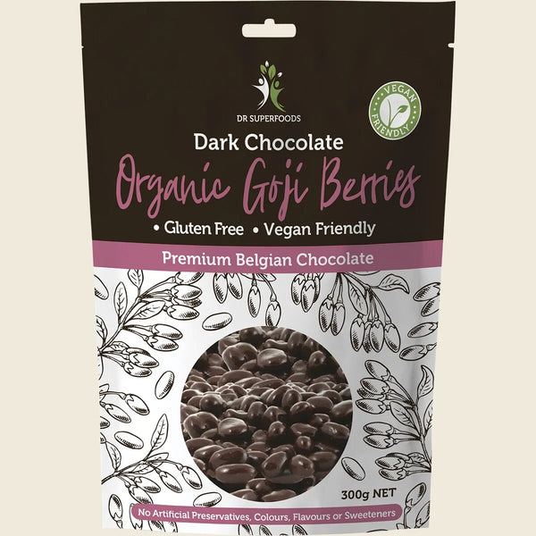 Dr Superfoods Goji Berries Organic Dark Chocolate 300g