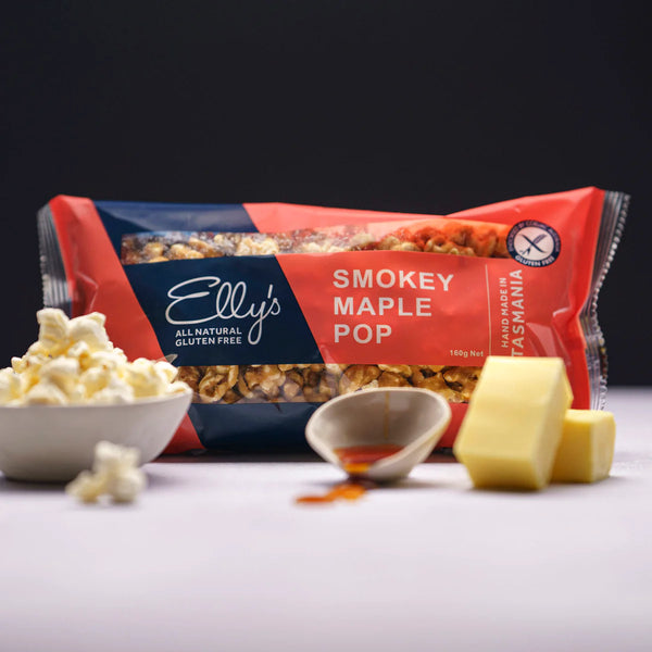 Elly’s Smokey Maple Pop Gluten Free (TAS) 160g