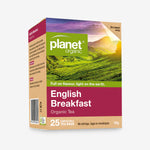 Planet Organic Herbal Tea Bags English Breakfast 25pk