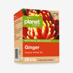 Planet Organic Herbal Tea Bags Ginger 25pk