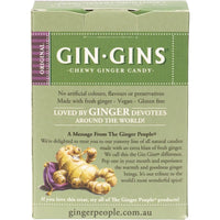 The Ginger People Gin Gins Ginger Candy Chewy Original 84g