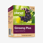 Planet Organic Herbal Tea Bags Ginseng Plus 25pk
