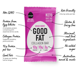 Googys Good Fat Collagen Protein Bar 45g (choose flavour)