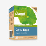 Planet Organic Herbal Tea Bags Gotu Kola 25pk