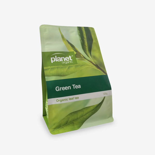 Planet Organic Herbal Loose Leaf Tea Green Tea 125g