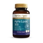 Herbs of Gold Alpha Lipoic 300mg 60 capsules