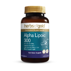 Herbs of Gold Alpha Lipoic 300mg 60 capsules