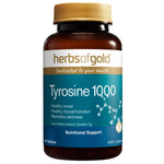 Herbs Of Gold Tyrosine 1000mg 60 tabs