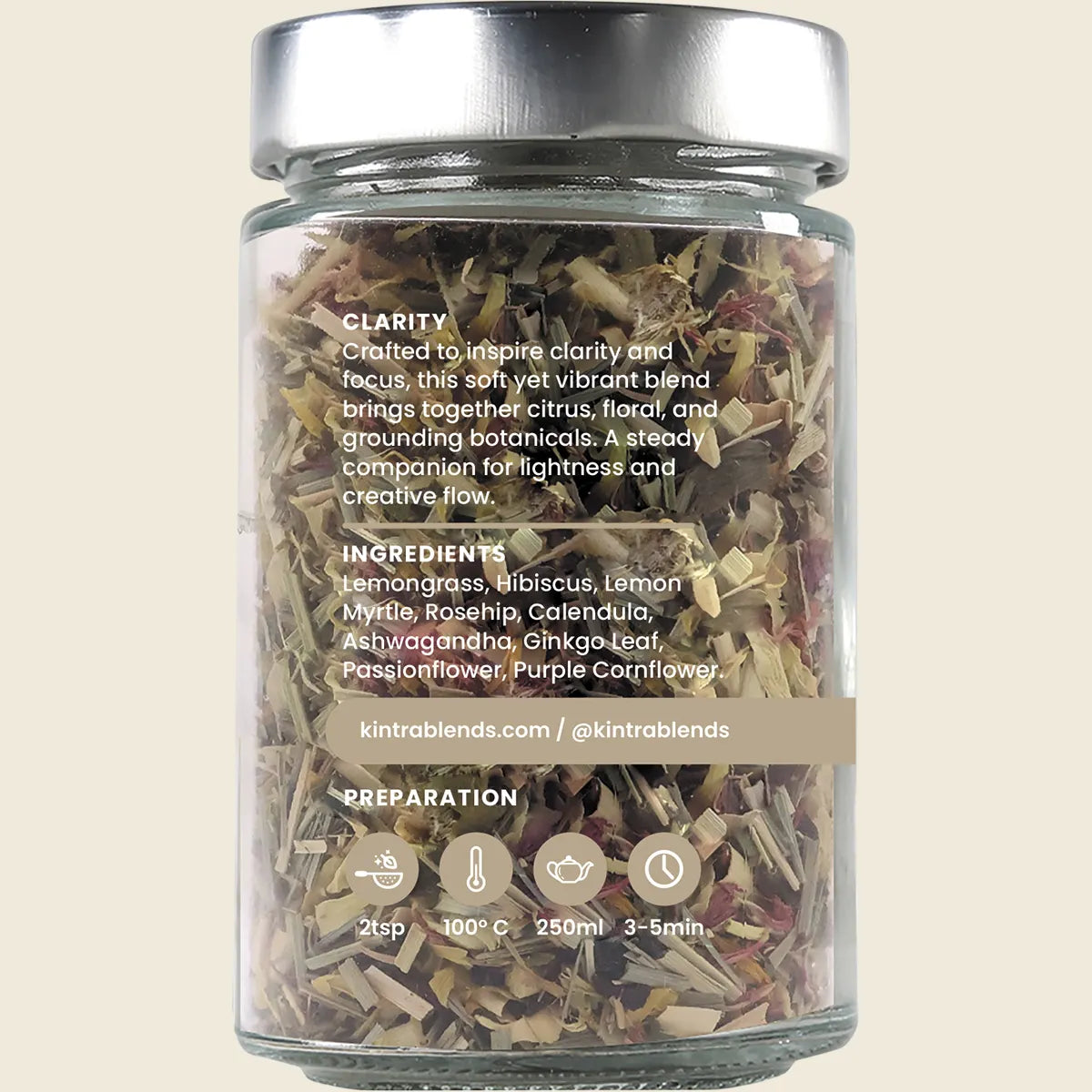 Kintra Foods Loose Leaf Tea Clarity 40g – thenutbank