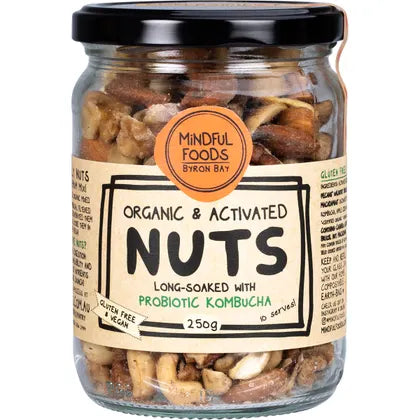 Mindful Foods Mixed Nuts Organic & Activated 250g