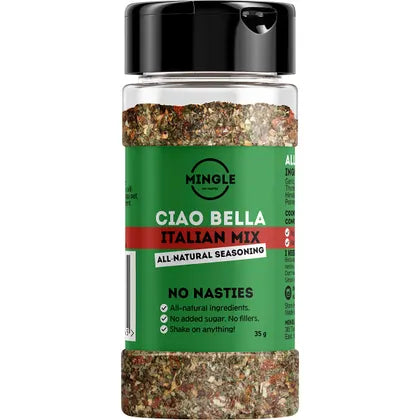 Mingle All Natural Seasoning Blend Ciao Bella Italian Mix 35g