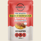 Mingle Fire Roasted Salsa & Taco All Natural Sauce 250g