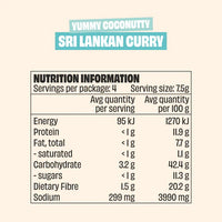 Mingle All Natural Seasoning Meal Sachet Sri Lankan Curry 30g