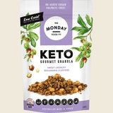 Keto Gourmet Granola Sweet Crunchy Macadamia Clusters The Monday Food Co 300g