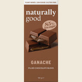 Naturally Good Plant Based Filled Chocolate Block Ganache 100g