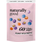 Naturally Good Peanut Mylk Partyz 60% Less Sugar 135g