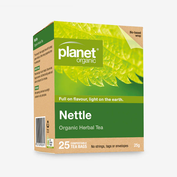 Planet Organic Herbal Tea Bags Nettle 25pk