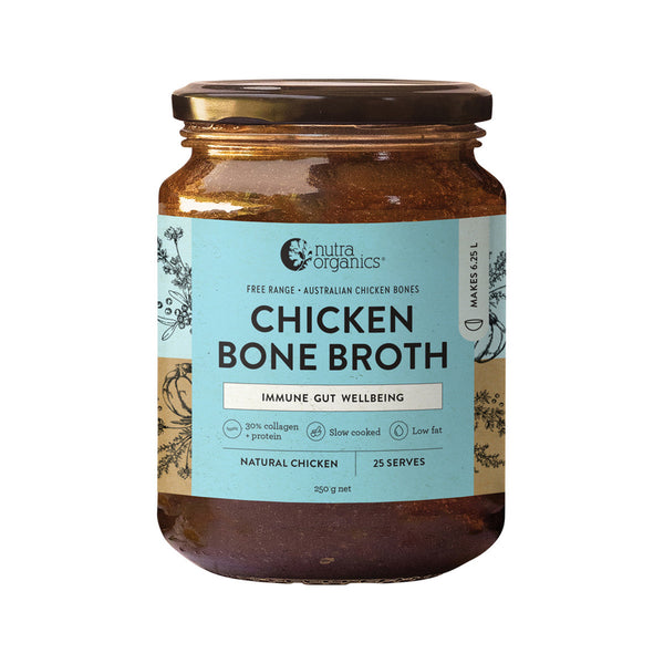 Bone Broth Chicken - Nutra Organics - Concentrate Natural Chicken 250g