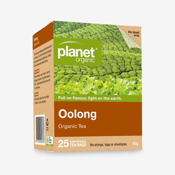 Planet Organic Herbal Tea Bags Oolong 25pk